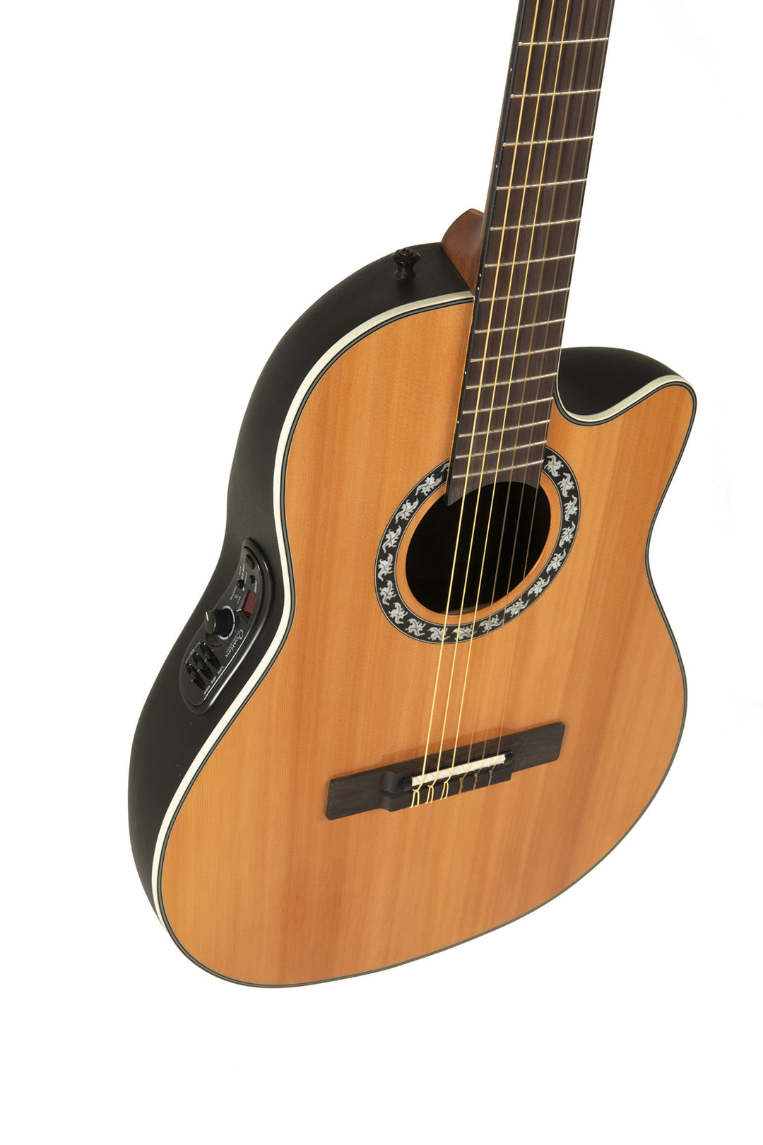 Ovation E-akustisk klassisk Gitarer Classic Nylon Legend Mid Cutaway - Natural (1773AX-4-G)