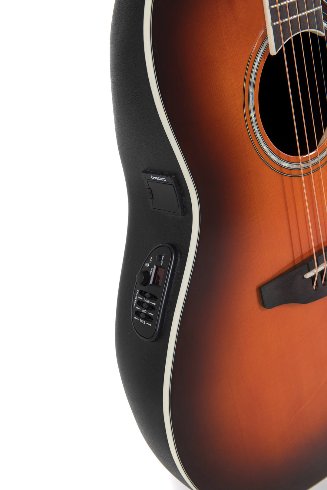 Ovation E-akustiske Gitarer Celebrity CS Standard Mid Cutaway - Sunburst (CS24-1-G)