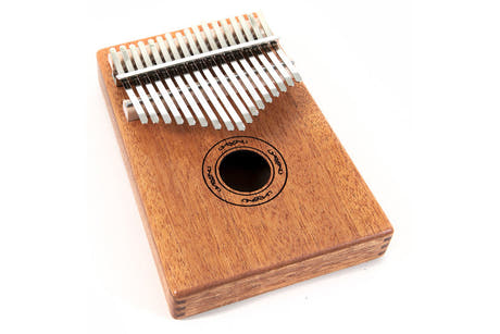 GEWA kalimba PG-KL-M med 17 tangenter i mahogni