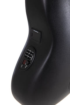 Ovation E-akustisk Gitarer Celebrity Elite Mid Cutaway - Black (CE44L-5-G)
