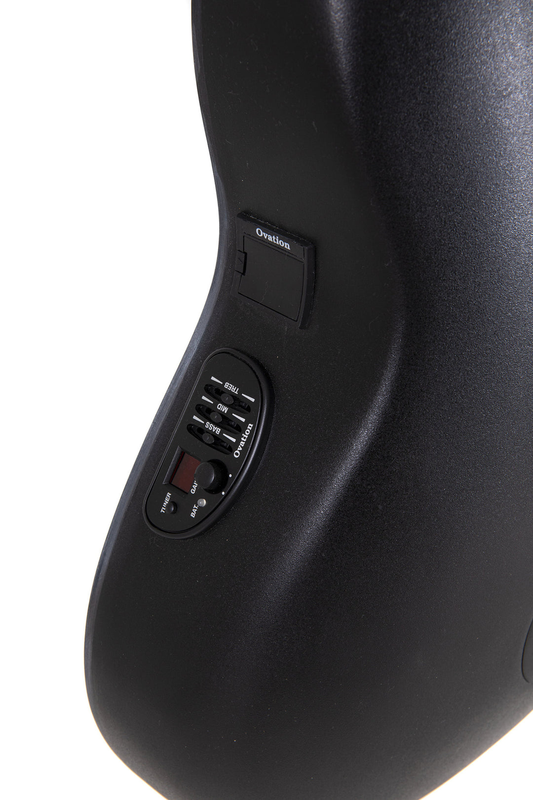 Ovation E-akustisk Gitarer Celebrity Elite Mid Cutaway - Black (CE44L-5-G)