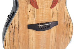 Ovation E-akustisk Gitarer Celebrity Elite Plus Mid Cutaway - Natural Spalted Maple (CE44P-SM-G)