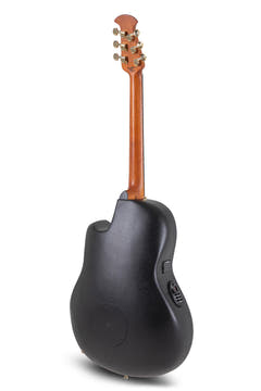 Ovation elektroakustisk Gitarer Celebrity Elite Plus Mid Cutaway - flammet koa (CE44P-FKOA-G)