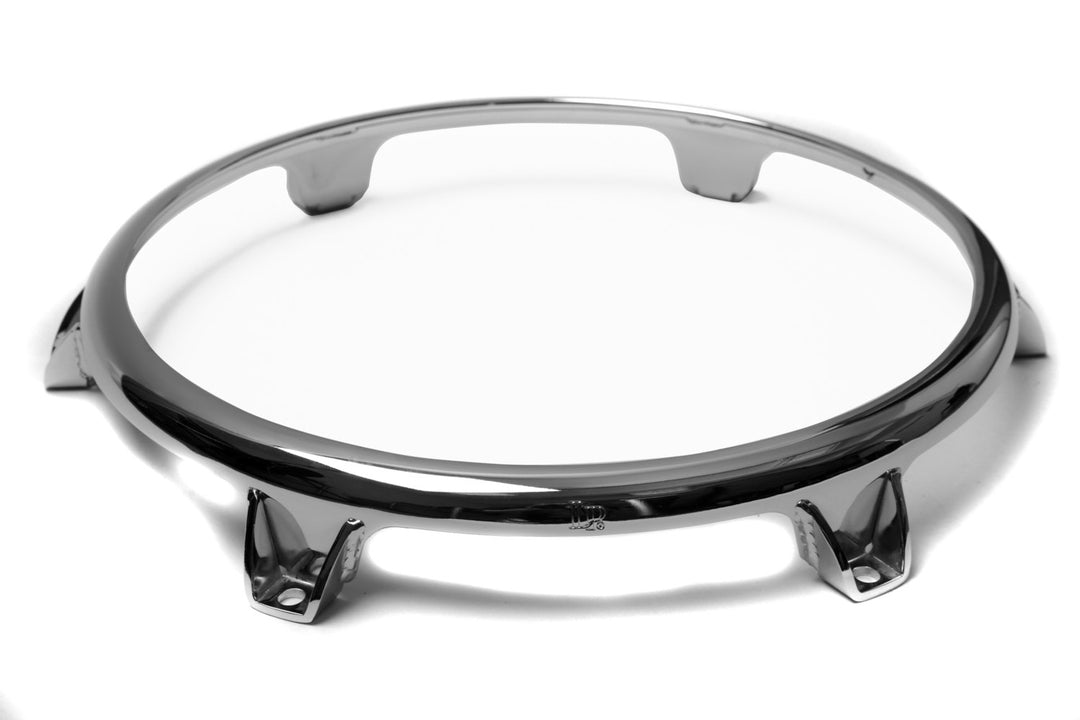 Latin Perkusjon Hooped Conga Comfort Curve II | toppstemming (forlenget krage) Krom - 11 3/4" Conga | 6-hulls (LP2566)