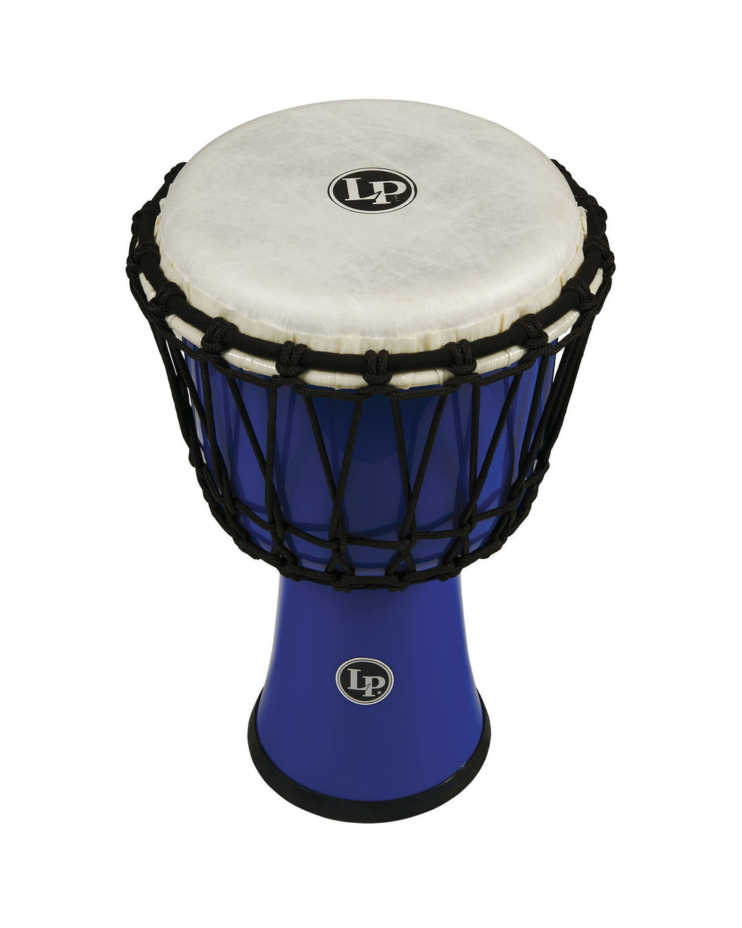 Latin Percussion Djembe World 7-inch Rope Tuned Circle - blå (LP1607BL)