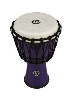 Latin Percussion Djembe World 7-inch Rope Tuned Circle - Lilla (LP1607PL)