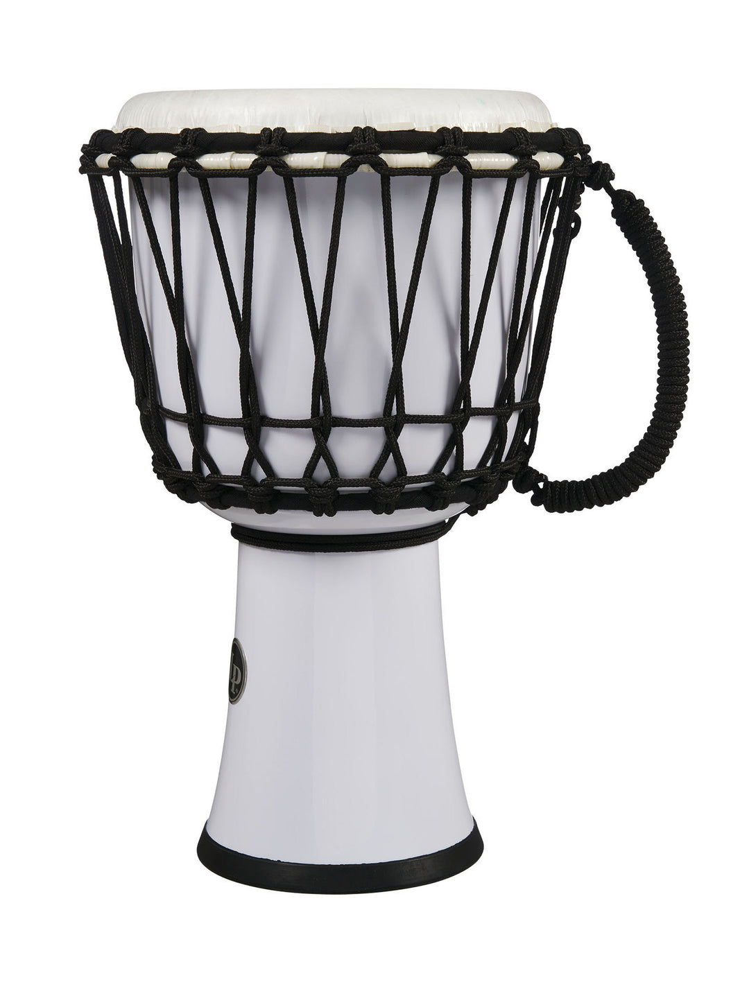 Latin Percussion Djembe World 7-inch Rope Tuned Circle - Hvit (LP1607WH)