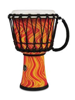 Latin Perkusjon Djembe - Orange Marble (LP1607OM)
