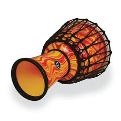 Latin Perkusjon Djembe - Orange Marble (LP1607OM)