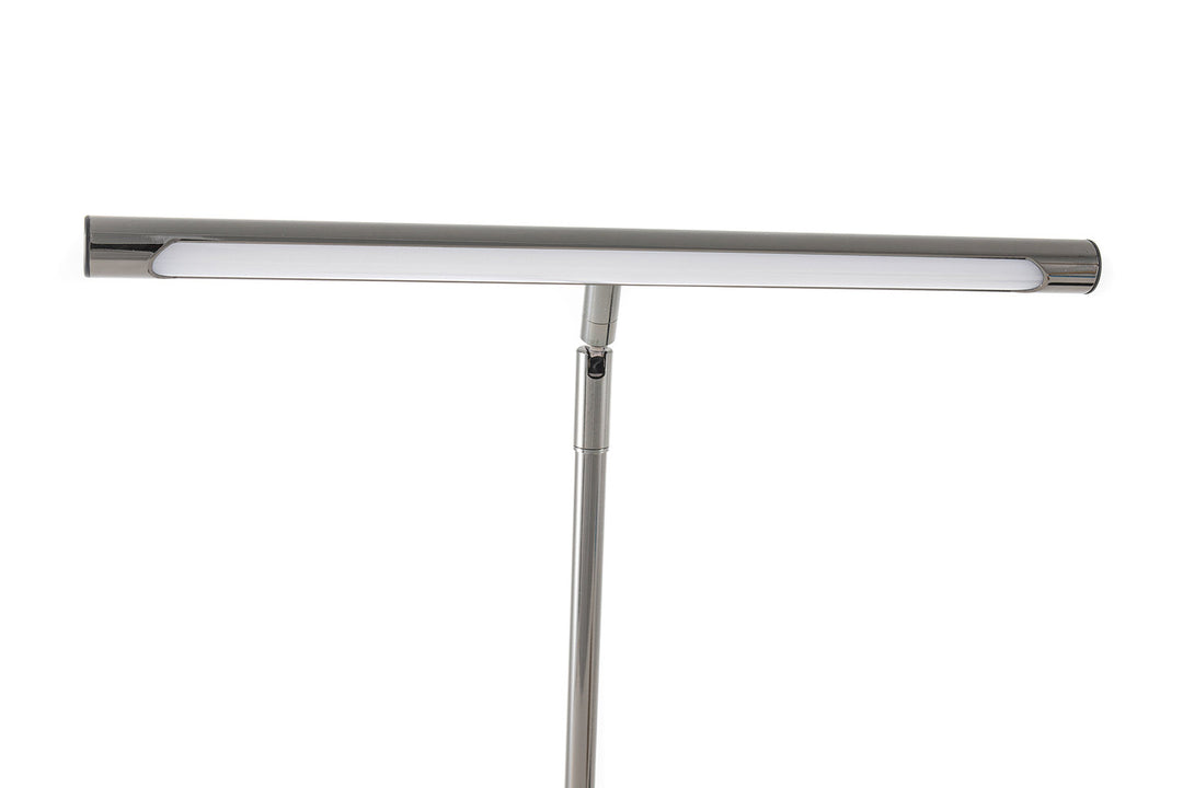 GEWA pianolampe PL-78 - svart krom, blank