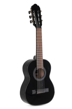 GEWA klassisk gitar Student svart - 1/4-størrelse svart