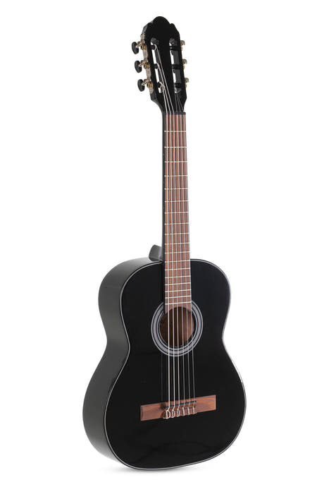 GEWA klassisk gitar Student svart - 1/2 størrelse svart
