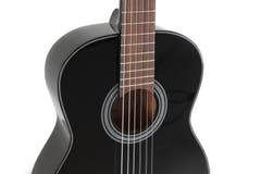 GEWA klassisk gitar Student svart - 1/2 størrelse svart
