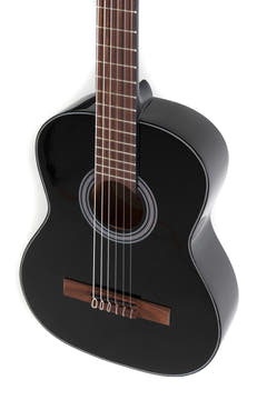 GEWA klassisk gitar Student svart - 1/2 størrelse svart