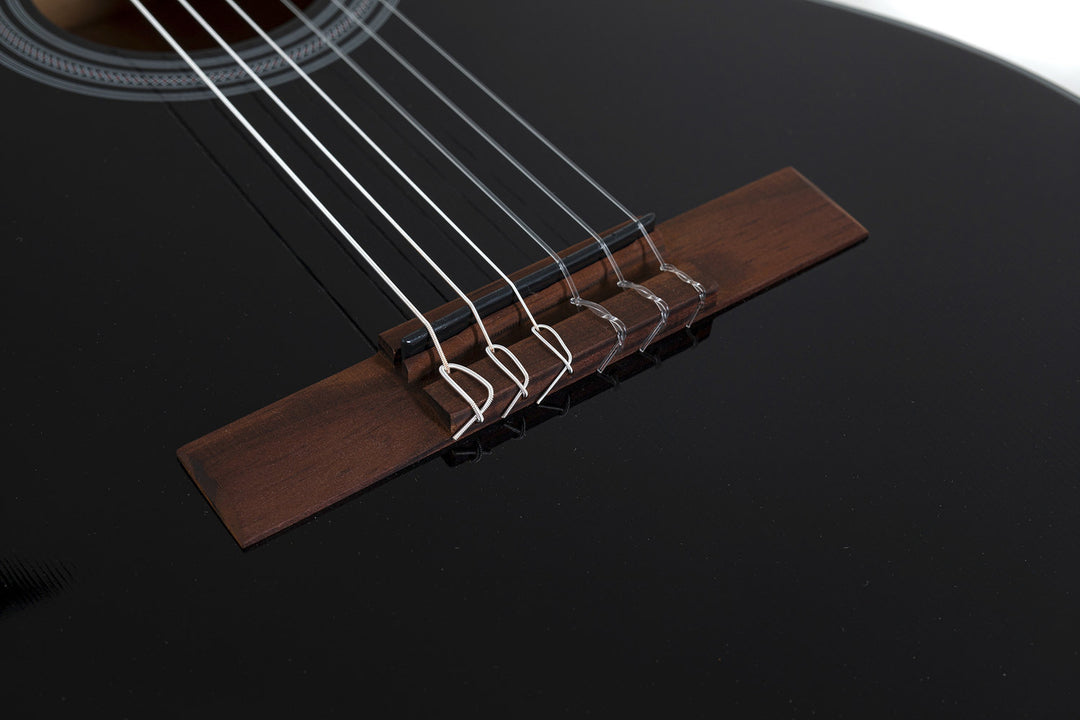GEWA klassisk gitar Student svart - 3/4 størrelse svart