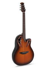 Ovation E-akustisk Gitarer Celebrity Elite Mid Cutaway - Sunburst (CE44-1-G)