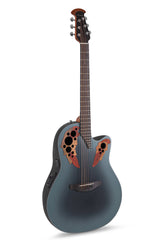 Ovation E-akustisk Gitarer Celebrity Elite Mid Cutaway - Reverse Blue Burst (CE44-RBB-G)