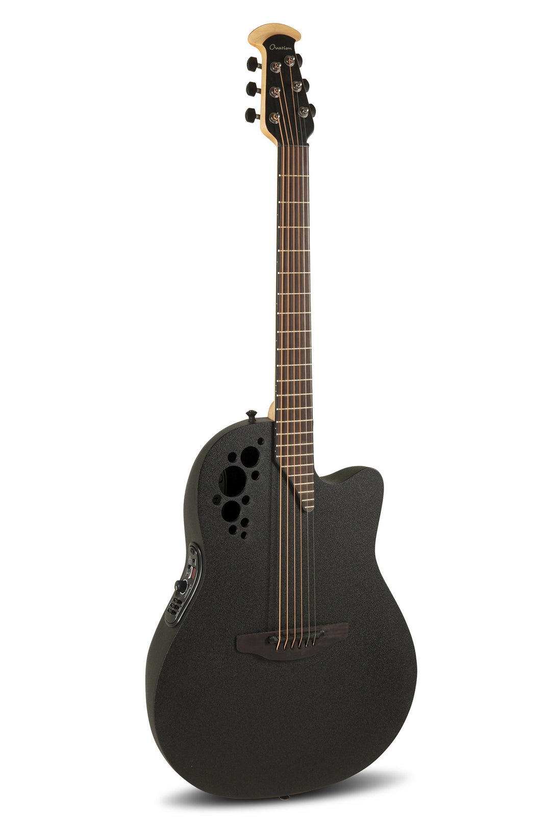 Ovation E-akustisk Gitarer Elite TX Super Shallow - Svart teksturert (1868TX-5-G)