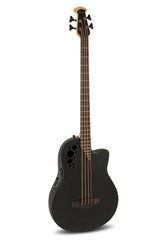 Ovation E-akustisk Bass Elite TX Mid Cutaway - Black Textured (B778TX-5-G)