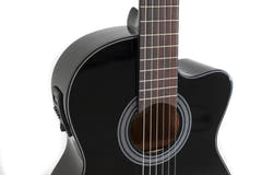 GEWA e-akustisk klassisk gitar Student Black - e-akustisk svart