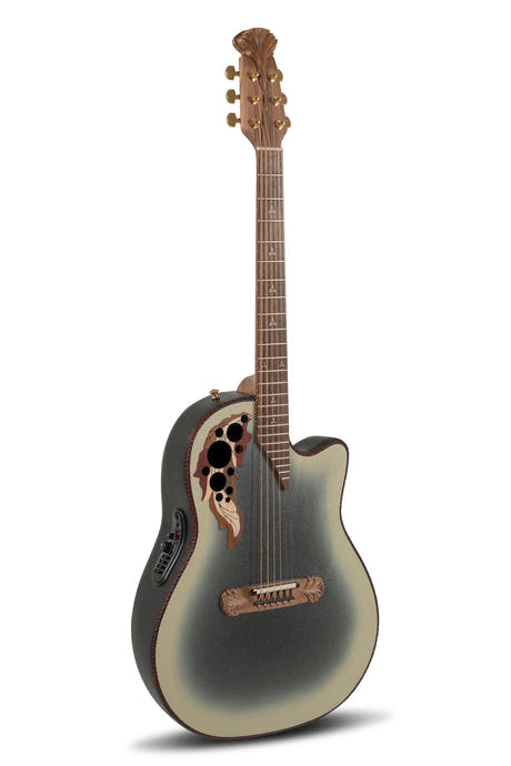 Adamas E-akustisk Gitarer 2087GT Deep Contour cutaway - Reverse beige burst (2087GT-7-G)