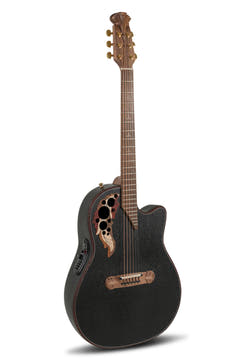Adamas E-akustisk Gitarer 2087GT Deep Contour cutaway - Svart (2087GT-5-G)