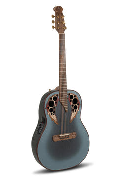 Adamas E-Acoustic Guitar 1687GT Deep Non-Cutaway - Reverse Blue Burst (1687GT-8-G)