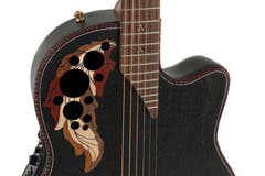 Adamas E-akustisk Gitarer 2087GT Deep Contour cutaway - Svart (2087GT-5-G)
