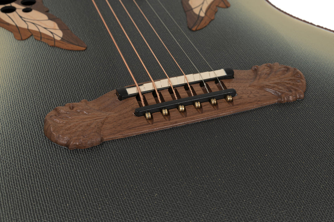 Adamas E-akustisk Gitarer 1687GT Deep uten cutaway - Reverse beige burst (1687GT-7-G)