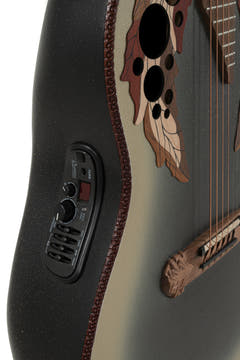 Adamas E-akustisk Gitarer 1687GT Deep uten cutaway - Reverse beige burst (1687GT-7-G)