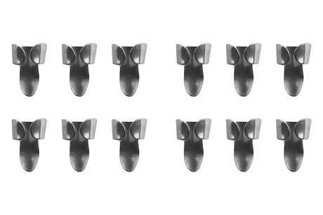 GEWA fingerring - nikkelsølv