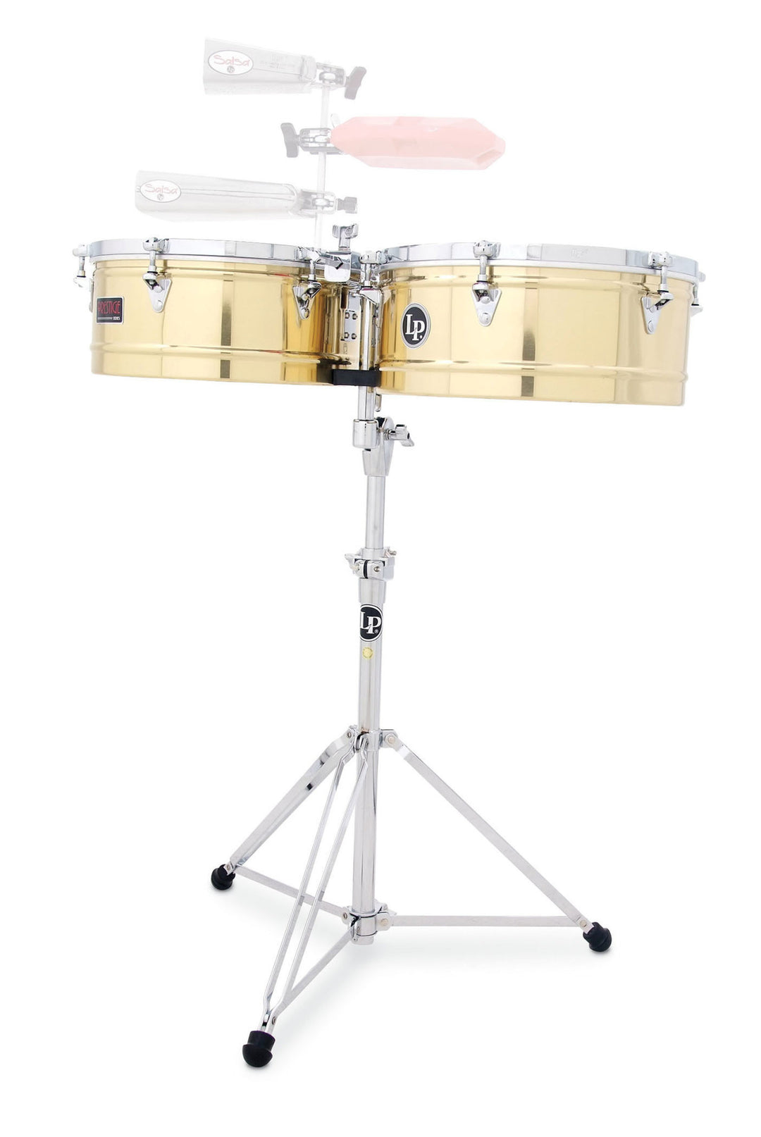 Latin Perkusjon Timbales Prestige massiv messing - 14"/15" (LP1415-B)