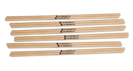 Latin Perkusjon timbales-køller - 3/8" x 15" [6 par] (LP248B)