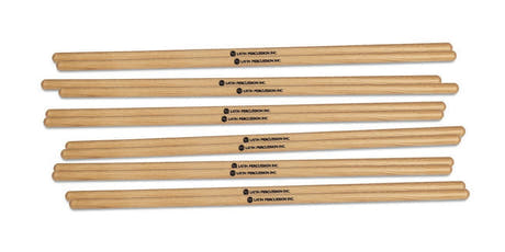 Latin Percussion timbales-køller - 7/16" x 16 5/8" [6 par] (LP248C)