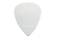 Fire & Stone Nylon plekter 0,38 mm, hvit, 12 stk.