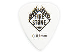 Fire & Stone Monster plekter "Skull", hvit, 0,81 mm, 12 stk.