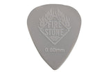 Fire & Stone Nylon-plektre 0,60 mm, lysegrå, 12 stk.