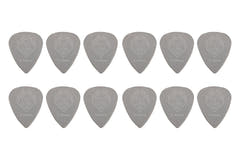 Fire & Stone Nylon-plektre 0,60 mm, lysegrå, 12 stk.