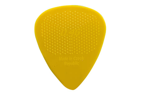 D-Grip plekter Janicek Nylonpicks - 0.46 gul