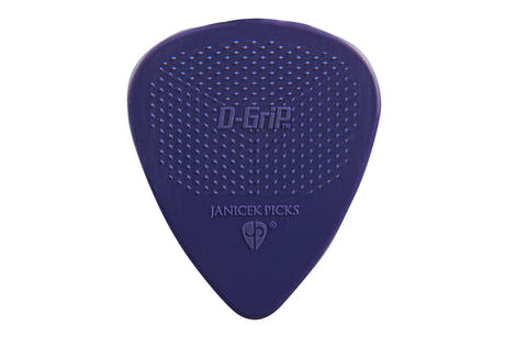 D-Grip plekter Janicek Nylonpicks - 0,60 fiolett