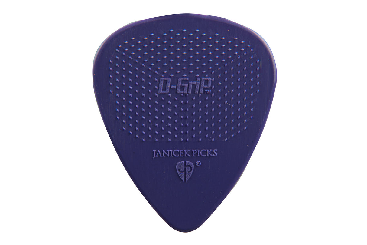 D-Grip plekter Janicek Nylonpicks - 0,60 fiolett