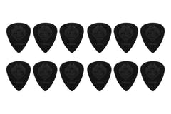 Fire & Stone Nylon-plektre 1,00 mm, svarte, 12 stk.