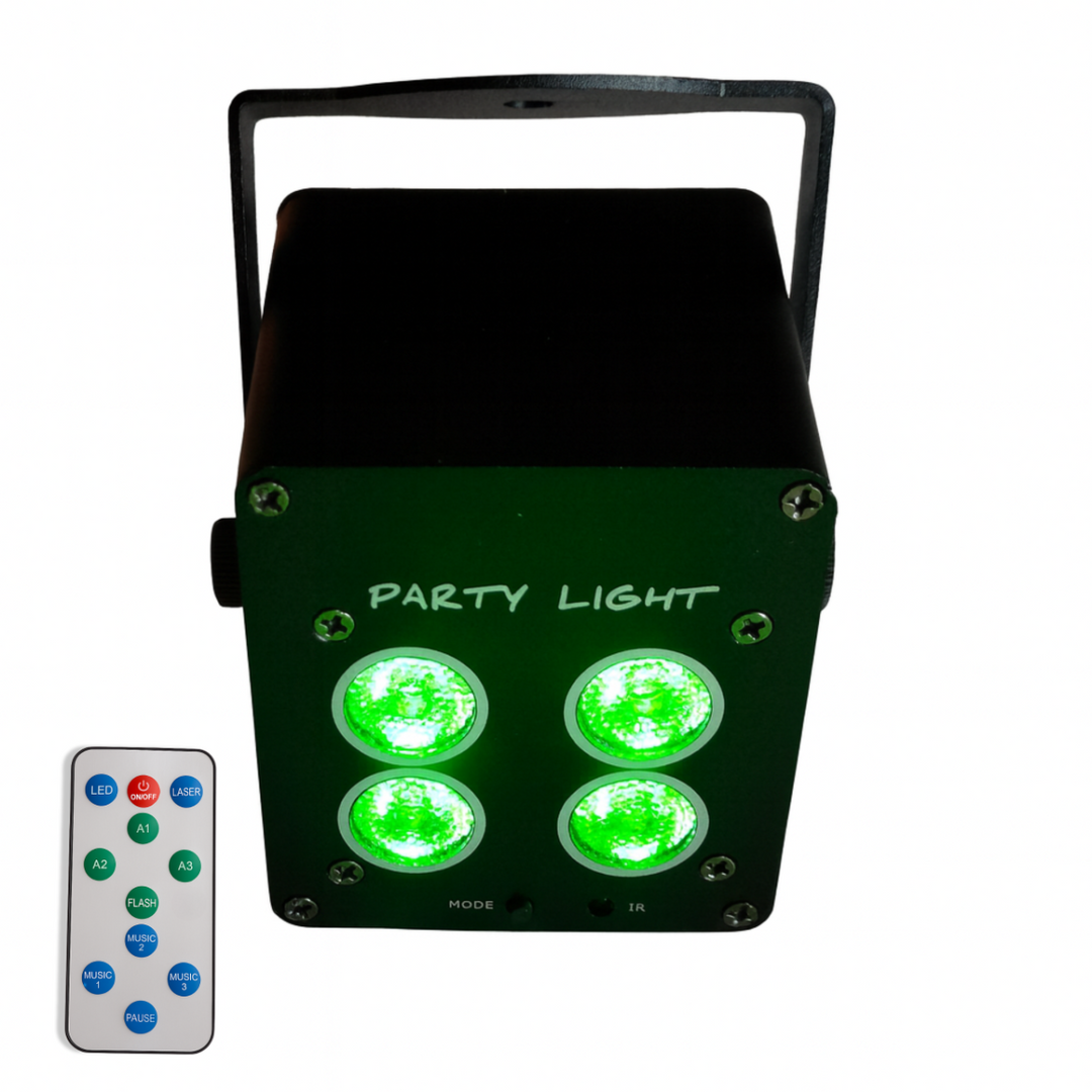 Light4Me 4x3W batterispot