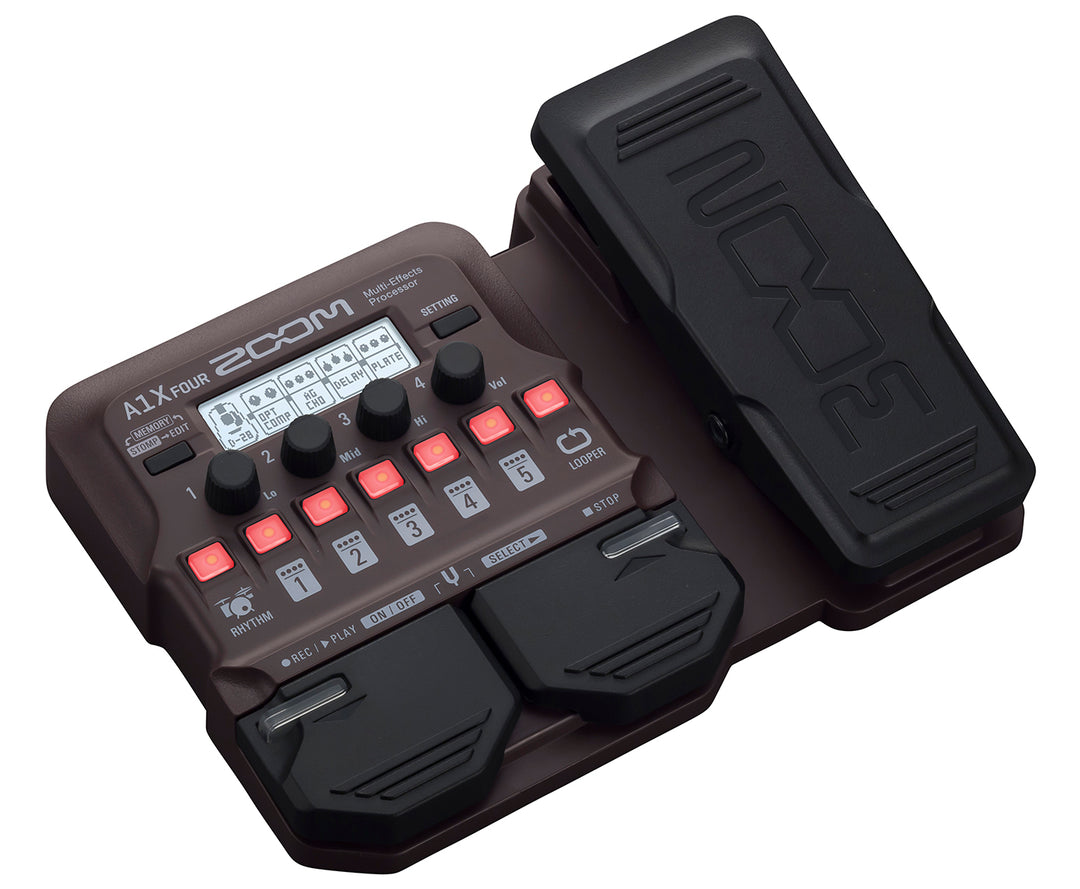 Zoom A1X Fire akustiske effektpedal