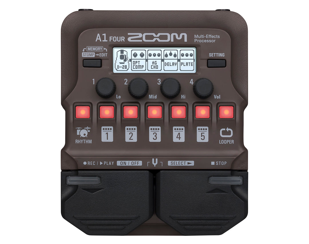 Zoom A1 Fire akustiske effektpedal