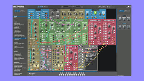 Multiphonics CV-1 modulær synth