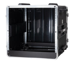 19" Rack Case med Trolleyhjul (9u)