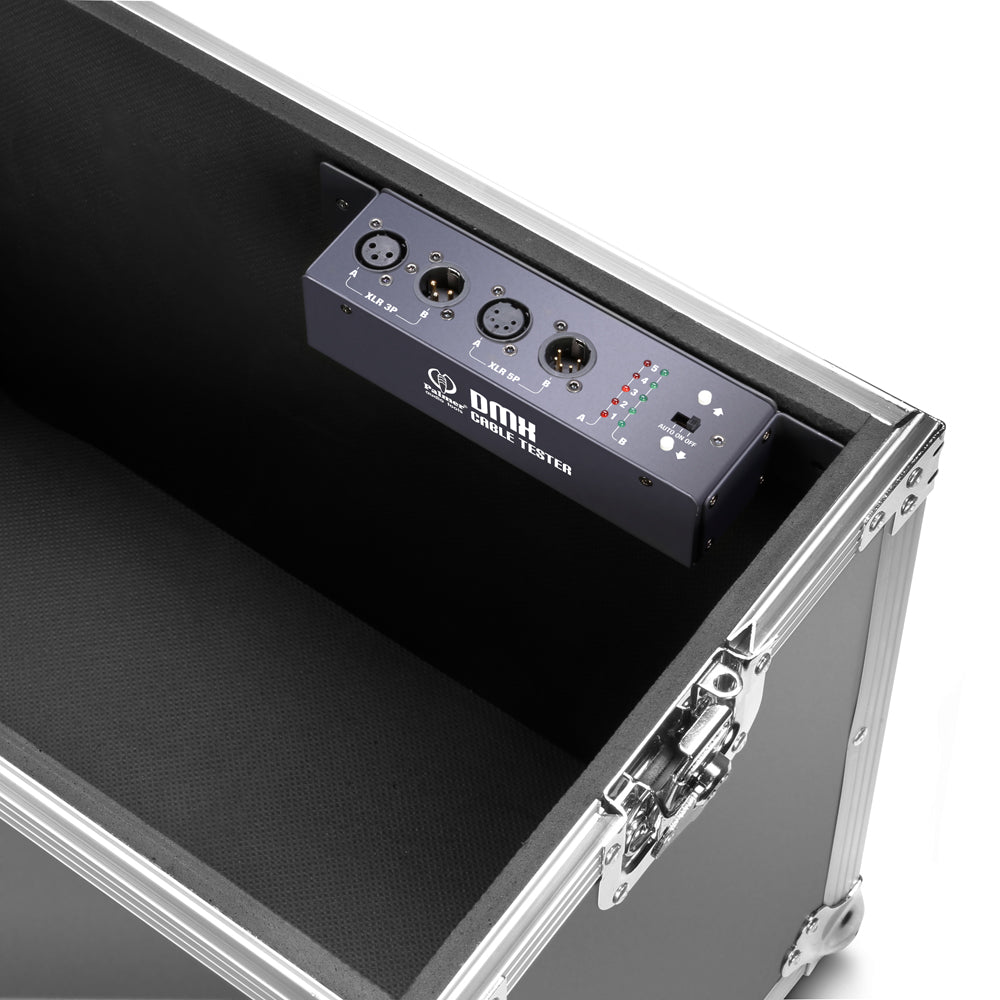 Palmer MCT DMX - 3-polet / 5-polet DMX- og XLR Kabeltester