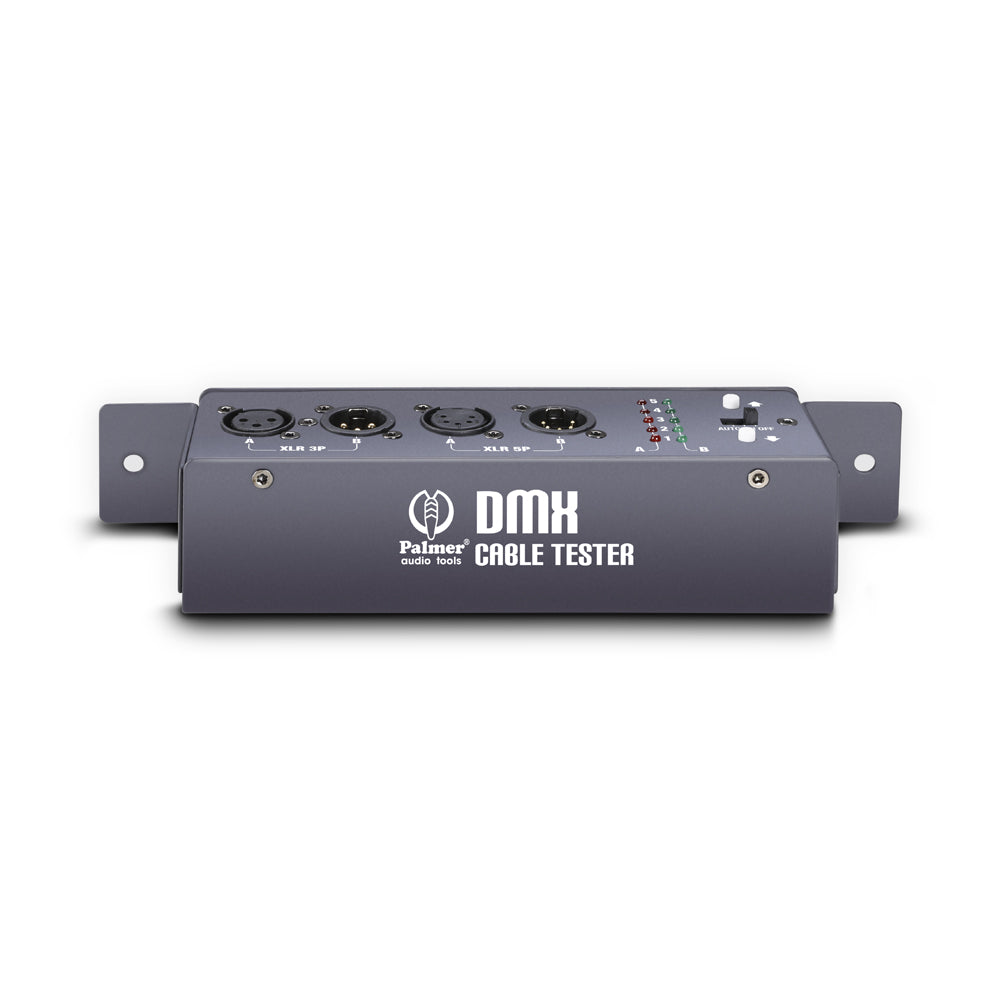 Palmer MCT DMX - 3-polet / 5-polet DMX- og XLR Kabeltester
