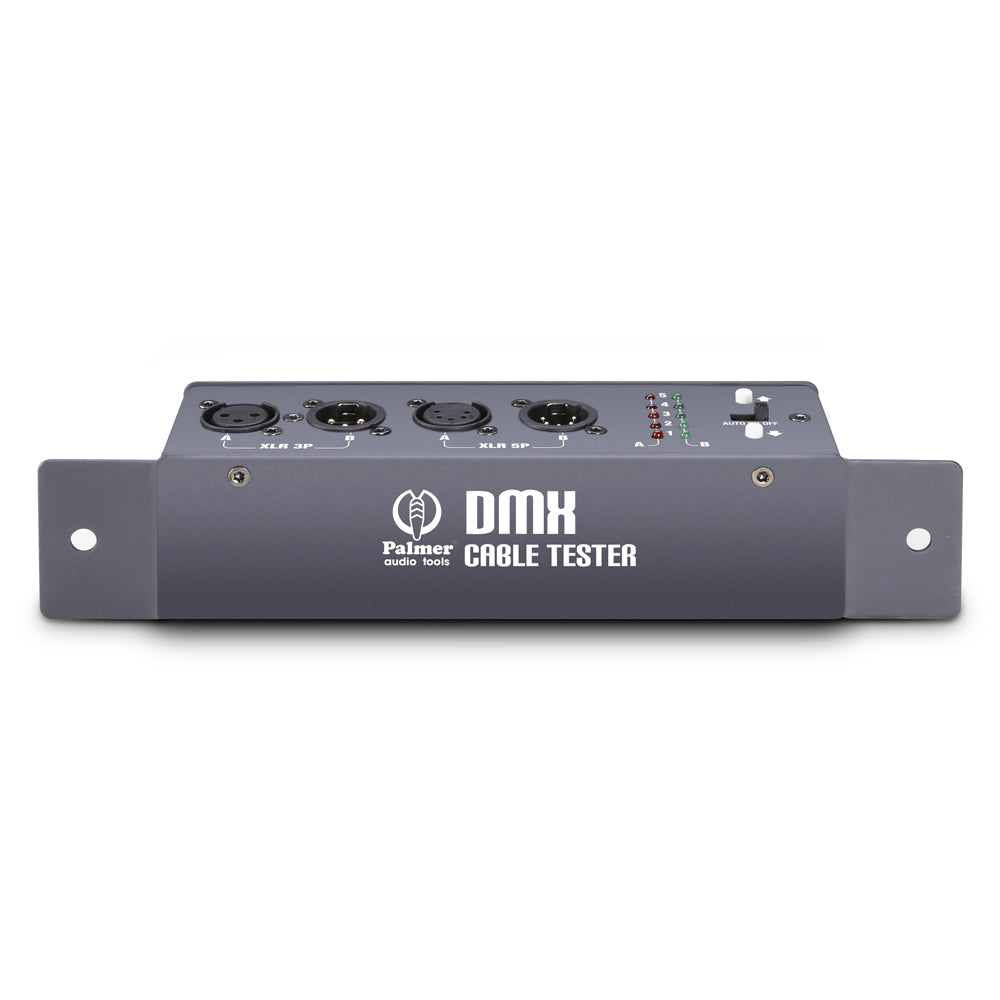 Palmer MCT DMX - 3-polet / 5-polet DMX- og XLR Kabeltester